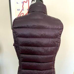 Purple Gown Vest with matching travel pouch